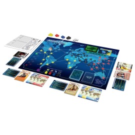 Asmodee Pandemic on the Brink Board Game EXPANSION - Face New Challenges and Save Humanity, Cooperative Strategy Game for Kids and Adults, Ages 8+, 2-5 Players, 45 Minute Playtime