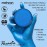 Mehron Paradise FX Metallics - Metallic Dark Blue 1.4 oz | Professional Water Activated Shimmering Metallic Paint for Raves, Costumes, Special Effects, Halloween, Stage, Screen, Theater & Cosplay FX