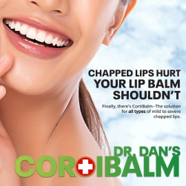 Dr. Dan\'s Cortibalm Jar - 1 Pack - for Dry Cracked Lips - Healing Lip Balm Jar for Severely Chapped Lips - Designed for Men, Women and Children - Dr. Dan\'s Cortibalm Jar - 1 Pack - for Dry Cracked Lips - Healing Lip Balm Jar for Severely Chapped Lips - Designed for Men, Women and Children -