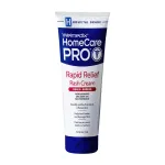 Welmedix HomeCare PRO Rapid Relief Adult Diaper Rash Cream - Extra Thick, Moisturizing Barrier Cream for Incontinence and Healing/Zinc Oxide (4oz Tube)