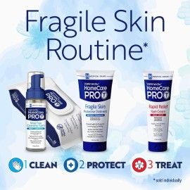 Welmedix HomeCare PRO Rapid Relief Adult Diaper Rash Cream - Extra Thick, Moisturizing Barrier Cream for Incontinence and Healing/Zinc Oxide (4oz Tube) Welmedix HomeCare PRO Rapid Relief Adult Diaper Rash Cream - Extra Thick, Moisturizing Barrier Cream for Incontinence and Healing/Zinc Oxide (4oz Tube)