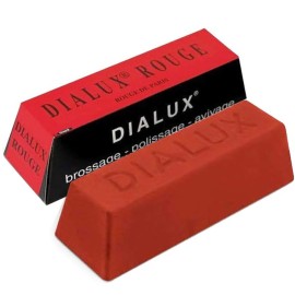 One Bar of Red Dialux ( Rouge ) Jewelers Polishing Compound Rouge - Paste One Bar of Red Dialux ( Rouge ) Jewelers Polishing Compound Rouge - Paste