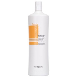 Fanola Restructuring Hair Conditioner for Women & Men - Hydrating Conditioner for Dry Hair with Argan & Linseed Oil - Repairing, Nourishing, Anti-Frizz Formula for Damaged Strands (33.8 Fl oz)