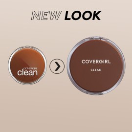 COVERGIRL Clean Pressed Powder, Warm Beige COVERGIRL Clean Pressed Powder, Warm Beige
