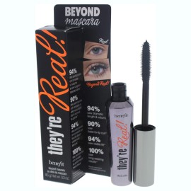 Benefit They\'re Real! Mascara, Beyond Black, 0.3 Ounce Benefit They\'re Real! Mascara, Beyond Black, 0.3 Ounce