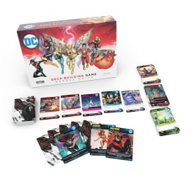 DC Deck-Building Game: Heroes Unite- Play as Hawkman, Nightwing,and Bat Girl from the DC Multiverse- Super Hero Board Game- For 2 to 5 Players - Ages 15+ DC Deck-Building Game: Heroes Unite- Play as Hawkman, Nightwing,and Bat Girl from the DC Multiverse- Super Hero Board Game- For 2 to 5 Players - Ages 15+