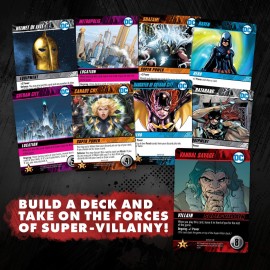 DC Deck-Building Game: Heroes Unite- Play as Hawkman, Nightwing,and Bat Girl from the DC Multiverse- Super Hero Board Game- For 2 to 5 Players - Ages 15+ DC Deck-Building Game: Heroes Unite- Play as Hawkman, Nightwing,and Bat Girl from the DC Multiverse- Super Hero Board Game- For 2 to 5 Players - Ages 15+
