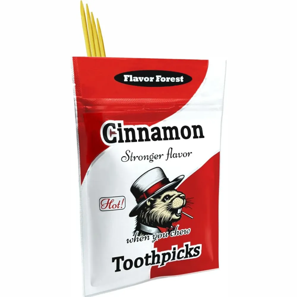 Hot Cinnamon Toothpicks 200ct Hot Cinnamon Toothpicks 200ct