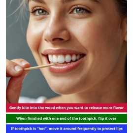 Hot Cinnamon Toothpicks 200ct Hot Cinnamon Toothpicks 200ct