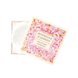 Greenwich Bay Trading Co. Dusting Powder, 4 Ounce, Rosewater & Jasmine