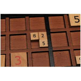 WE Games Wooden Sudoku Board with Storage Slots in Medium Stain - 11.5 in. WE Games Wooden Sudoku Board with Storage Slots in Medium Stain - 11.5 in.