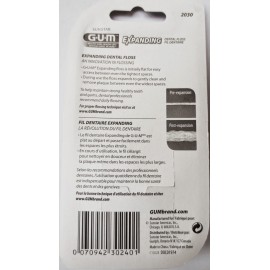 GUM Expanding Dental Floss 2030 43.3 Yd (Pack of 2) GUM Expanding Dental Floss 2030 43.3 Yd (Pack of 2)