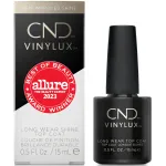 CND Vinylux Long Wear Shine Top Coat, Quick Drying Formula, Easy to Remove, 0.5 Fl Oz