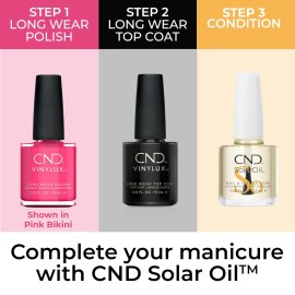 CND Vinylux Longwear Pink Nail Polish, Gel-like Shine & Chip Resistant Color, 0.5 Fl Oz CND Vinylux Longwear Pink Nail Polish, Gel-like Shine & Chip Resistant Color, 0.5 Fl Oz
