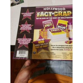 Fact or Crap Hollywood Edition Board Game