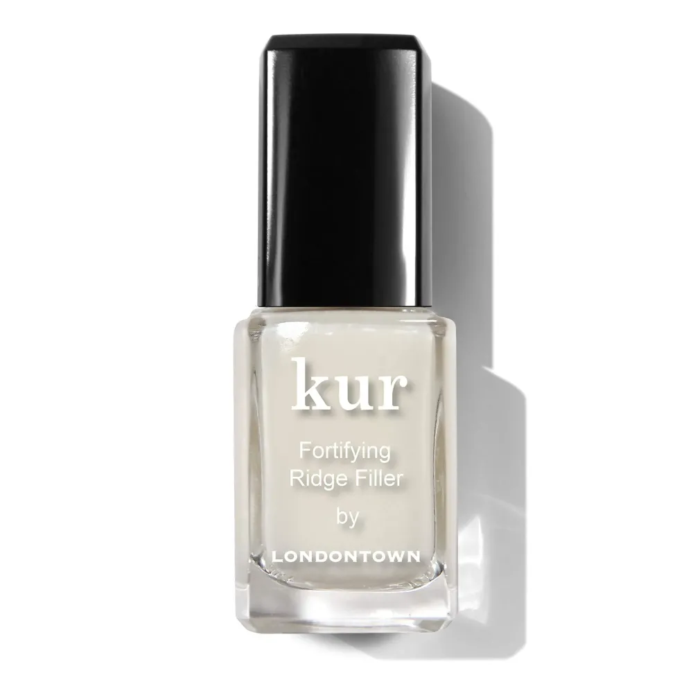 LONDONTOWN Kur Nail Ridge Filler - Smoother - Strengthener - Filler for Damaged Uneven Nails - Fortifying, Self Leveling Base, Vegan, Cruelty Free, Paraben Free, Clear, 0.4 fl oz LONDONTOWN Kur Nail Ridge Filler - Smoother - Strengthener - Filler for Damaged Uneven Nails - Fortifying, Self Leveling Base, Vegan, Cruelty Free, Paraben Free, Clear, 0.4 fl oz