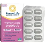 Renew Life Women\'s Probiotic Capsules, Supports pH Balance for Women, Vaginal, Urinary, Digestive and Immune Health, L. Rhamnosus GG, Dairy, Soy and Gluten-Free, 15 Billion CFU - 30 Ct