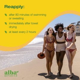 Alba Botanica Sunscreen Lotion, SPF 50, Island Vibe, 3 Oz Alba Botanica Sunscreen Lotion, SPF 50, Island Vibe, 3 Oz