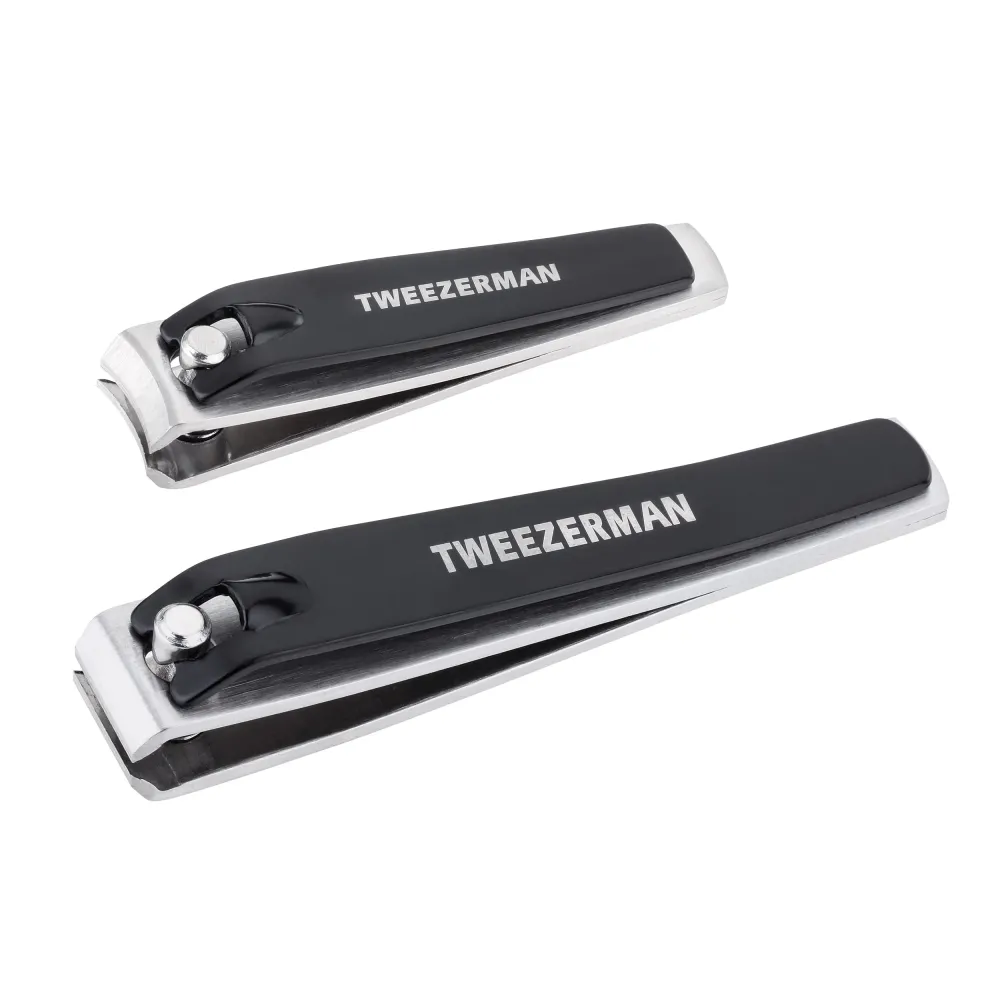 Tweezerman Stainless Steel Nail Combo Set with Fingernail and Toenail Clippers Tweezerman Stainless Steel Nail Combo Set with Fingernail and Toenail Clippers