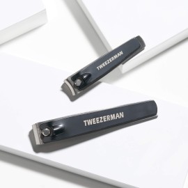 Tweezerman Stainless Steel Nail Combo Set with Fingernail and Toenail Clippers Tweezerman Stainless Steel Nail Combo Set with Fingernail and Toenail Clippers