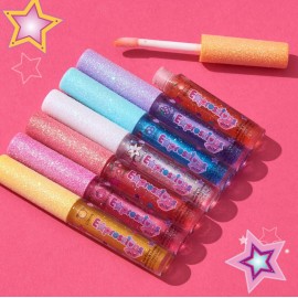 7pc Fruity Flavored Lip Gloss Set - Lip Gloss in Assorted Fruity Flavors, Non Toxic Makeup for Kids & Teens 7pc Fruity Flavored Lip Gloss Set - Lip Gloss in Assorted Fruity Flavors, Non Toxic Makeup for Kids & Teens