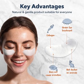 Deluxe Collagen Eye Mask Collagen Pads For Women By Purederm 2 Pack Of 30 Sheets/Natural Eye Patches With Anti-aging and Wrinkle Care Properties/Help Reduce Dark Circles and Puffiness Deluxe Collagen Eye Mask Collagen Pads For Women By Purederm 2 Pack Of 30 Sheets/Natural Eye Patches With Anti-aging and Wrinkle Care Properties/Help Reduce Dark Circles and Puffiness