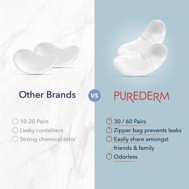 Deluxe Collagen Eye Mask Collagen Pads For Women By Purederm 2 Pack Of 30 Sheets/Natural Eye Patches With Anti-aging and Wrinkle Care Properties/Help Reduce Dark Circles and Puffiness Deluxe Collagen Eye Mask Collagen Pads For Women By Purederm 2 Pack Of 30 Sheets/Natural Eye Patches With Anti-aging and Wrinkle Care Properties/Help Reduce Dark Circles and Puffiness