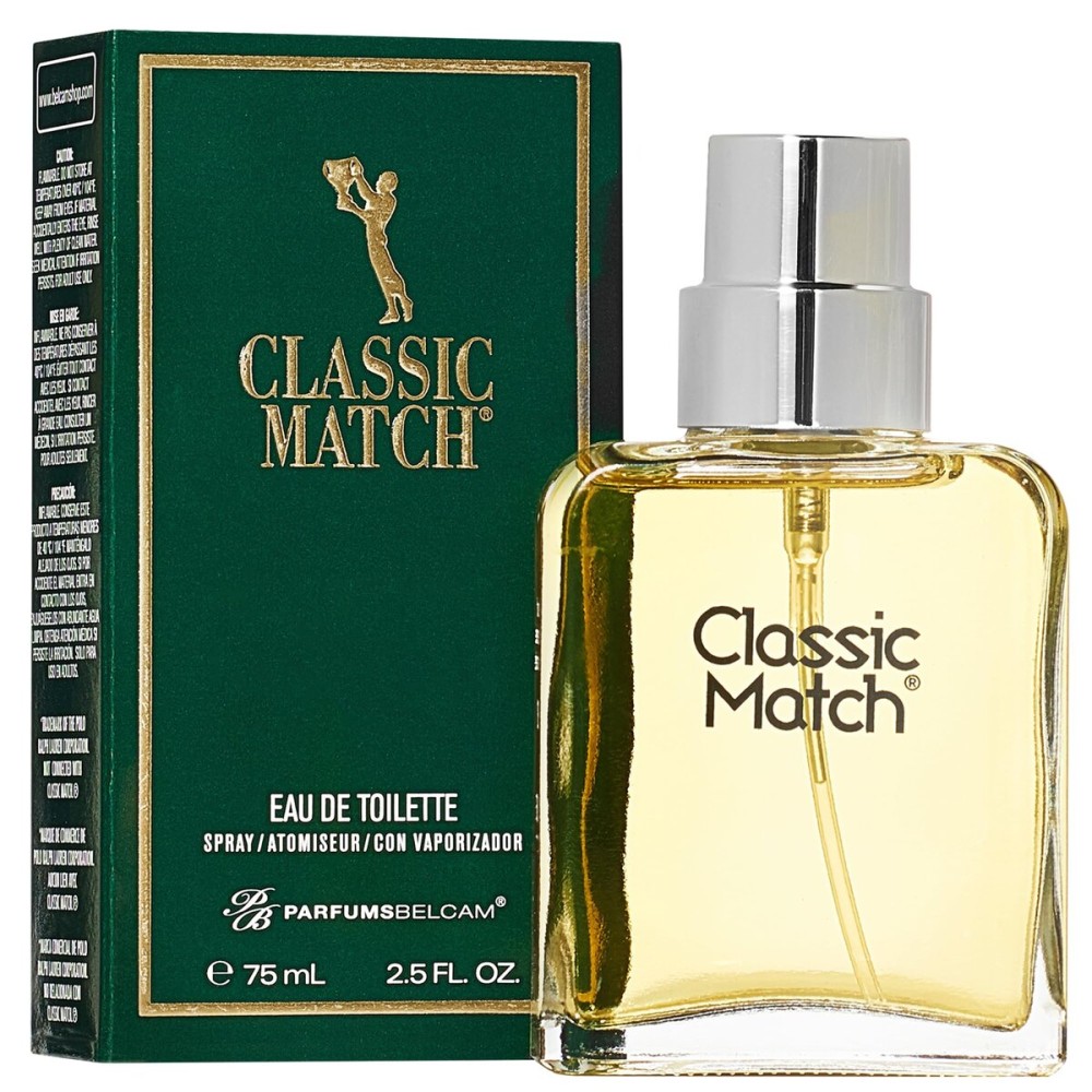 PB ParfumsBelcam Classic Match Green Eau De Toilette Spray for Men - Fresh Chypre Cologne, Bergamot, Basil, Musk, Long-Lasting Masculine Fragrance, Signature Scent - 2.5 Fl Oz PB ParfumsBelcam Classic Match Green Eau De Toilette Spray for Men - Fresh Chypre Cologne, Bergamot, Basil, Musk, Long-Lasting Masculine Fragrance, Signature Scent - 2.5 Fl Oz
