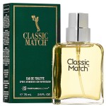 PB ParfumsBelcam Classic Match Green Eau De Toilette Spray for Men - Fresh Chypre Cologne, Bergamot, Basil, Musk, Long-Lasting Masculine Fragrance, Signature Scent - 2.5 Fl Oz