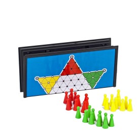 Wood Expressions WE Games Travel Magnetic Chinese Checkers Board Game- 10 x 6 in. Wood Expressions WE Games Travel Magnetic Chinese Checkers Board Game- 10 x 6 in.