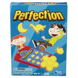 Hasbro Gaming Perfection Game for Kids | Popping Shapes and Pieces | Preschool Board Games for Clasroom | Back to School Gifts | Ages 4+ (Amazon Exclusive)