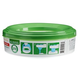 Nursery Fresh Refill Rings for Diaper Genie and Munchkin Diaper Pails, Holds up to 1,088 Newborn Diapers, 4 Pack Nursery Fresh Refill Rings for Diaper Genie and Munchkin Diaper Pails, Holds up to 1,088 Newborn Diapers, 4 Pack