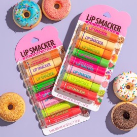 Lip Smacker Original & Best Holiday Flavored Lip Balm Party Pack, Oatmeal Cookie, Vanilla, Mango, Watermelon, Tropical Punch, Cotton Candy, Kiwi, Strawberry, Clear Lip Smacker Original & Best Holiday Flavored Lip Balm Party Pack, Oatmeal Cookie, Vanilla, Mango, Watermelon, Tropical Punch, Cotton Candy, Kiwi, Strawberry, Clear