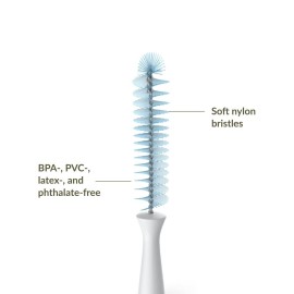 Kiinde Twist Pouch 2-Piece Baby Bottle Nipple Brush Set for All Brands/Parts Kiinde Twist Pouch 2-Piece Baby Bottle Nipple Brush Set for All Brands/Parts