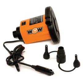 WOW Sports Electric Air Inflator, Air Pumps for Inflatables, Towables and Others, Comes with DC Power Adapter and Cord, 1.0 PSI WOW Sports Electric Air Inflator, Air Pumps for Inflatables, Towables and Others, Comes with DC Power Adapter and Cord, 1.0 PSI