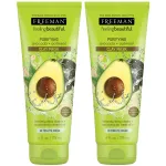 Freeman Feeling Beautiful Facial Clay Masque Avocado & Oatmeal 6 oz (Pack of 2)