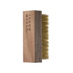Jason Markk Delicates Shoe Cleaning Brush, Soft Brisltes & Walnut Wood, Sneaker Care, Extra Gentle, Ideal for Footwear, Safe for Leather, Suede, Nubuck, Cotton, Knits