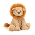 Jellycat Fuddlewuddle Lion Stuffed Animal, Medium 9 inches - Big Cat Plush Toy - Classic Children\'s Gift