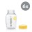 Medela Breast Milk Collection and Storage Bottles, BPA Free, 6 Pack, 5 Ounces, Compatible with Medela Breast Pumps