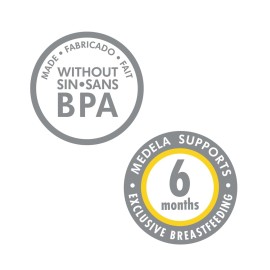 Medela Breast Milk Collection and Storage Bottles, BPA Free, 6 Pack, 5 Ounces, Compatible with Medela Breast Pumps Medela Breast Milk Collection and Storage Bottles, BPA Free, 6 Pack, 5 Ounces, Compatible with Medela Breast Pumps