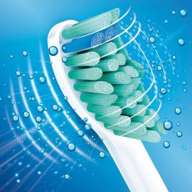 Philips Genuine Sonicare Pro Results Brush Heads, White, Pack of 4 - HX6014/07 Philips Genuine Sonicare Pro Results Brush Heads, White, Pack of 4 - HX6014/07