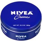 NIVEA Creme Body, Face and Hand Moisturizing Cream for All Skin Types, Skin Care Gifts for Mom, Rich Body Moisturizer with Provitamin B5, 13.5 Oz Tin