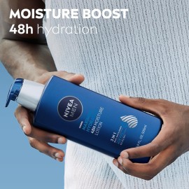 NIVEA MEN Maximum Hydration 48-Hour Moisture Body Lotion for Dry Skin, Aloe Vera Lotion for Men, 3-in-1 Body, Face and Hands, Dermatologically-Tested, 16.9 Fl Oz Bottle NIVEA MEN Maximum Hydration 48-Hour Moisture Body Lotion for Dry Skin, Aloe Vera Lotion for Men, 3-in-1 Body, Face and Hands, Dermatologically-Tested, 16.9 Fl Oz Bottle