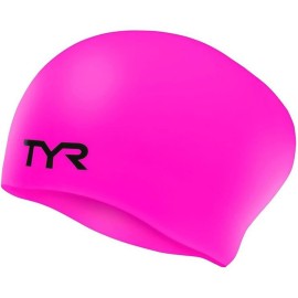 TYR Adult Long Hair Silicone Wrinkle Free Swim Cap for Braids, Dreadlocks, Streamlined Swim, Hair Protection TYR Adult Long Hair Silicone Wrinkle Free Swim Cap for Braids, Dreadlocks, Streamlined Swim, Hair Protection