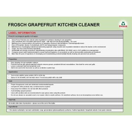 Frosch USA Kitchen Cleaner Spray, Grapefruit, 19 Ounce Frosch USA Kitchen Cleaner Spray, Grapefruit, 19 Ounce