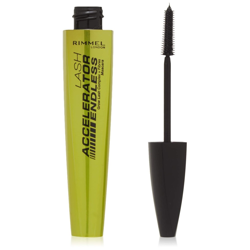 Rimmel London Lash Accelerator Endless Volume Mascara, Micro-Fiber Formula, No Clumps, Grow-Lash Complex, 003, Extreme Black, 0.33 oz Rimmel London Lash Accelerator Endless Volume Mascara, Micro-Fiber Formula, No Clumps, Grow-Lash Complex, 003, Extreme Black, 0.33 oz