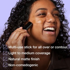 Maybelline Fit Me Shine-Free + Balance Foundation Stick, Multi-Use Face Makeup and Contour Stick For Natural, Matte Coverage, Buff Beige, 1 Count Maybelline Fit Me Shine-Free + Balance Foundation Stick, Multi-Use Face Makeup and Contour Stick For Natural, Matte Coverage, Buff Beige, 1 Count