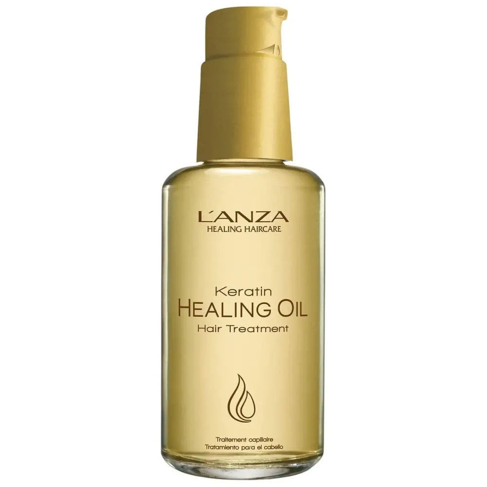 L\'ANZA Keratin Healing Oil Hair Treatment, Hair Oil Revives & Nourishes Dry Damaged Hair & Scalp, Sulfate Free with Phyto IV Complex, Cruelty Free Volumizing Hair Care with UV Protection (1.7 Fl Oz) L\'ANZA Keratin Healing Oil Hair Treatment, Hair Oil Revives & Nourishes Dry Damaged Hair & Scalp, Sulfate Free with Phyto IV Complex, Cruelty Free Volumizing Hair Care with UV Protection (1.7 Fl Oz)