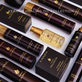 L\'ANZA Keratin Healing Oil Hair Treatment, Hair Oil Revives & Nourishes Dry Damaged Hair & Scalp, Sulfate Free with Phyto IV Complex, Cruelty Free Volumizing Hair Care with UV Protection (1.7 Fl Oz) L\'ANZA Keratin Healing Oil Hair Treatment, Hair Oil Revives & Nourishes Dry Damaged Hair & Scalp, Sulfate Free with Phyto IV Complex, Cruelty Free Volumizing Hair Care with UV Protection (1.7 Fl Oz)