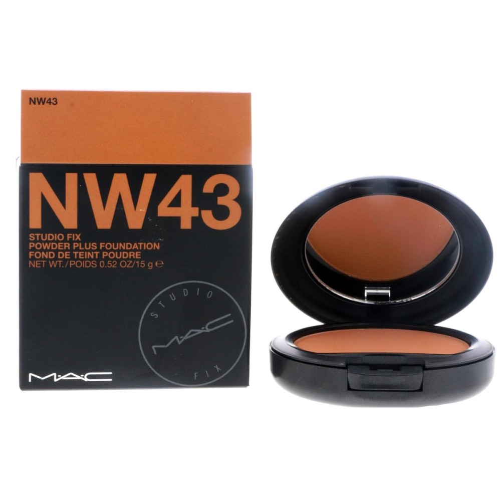 Mac Studio Fix Powder Plus Foundation Nw43 15gm/0.52 Oz Mac Studio Fix Powder Plus Foundation Nw43 15gm/0.52 Oz